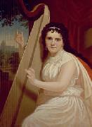 George Caleb Bingham Portrait of Vinnie Ream oil on canvas